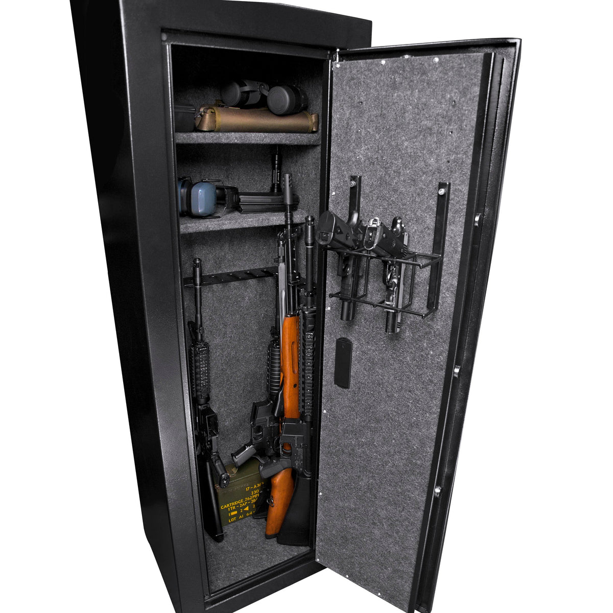 Barska Tall Biometric Rifle Safe - 9.33 cu ft Interior, AX11780