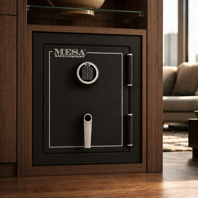 Mesa Heavy Duty Fire Resistant Security Safe with Electronic Lock, MBF1512E
