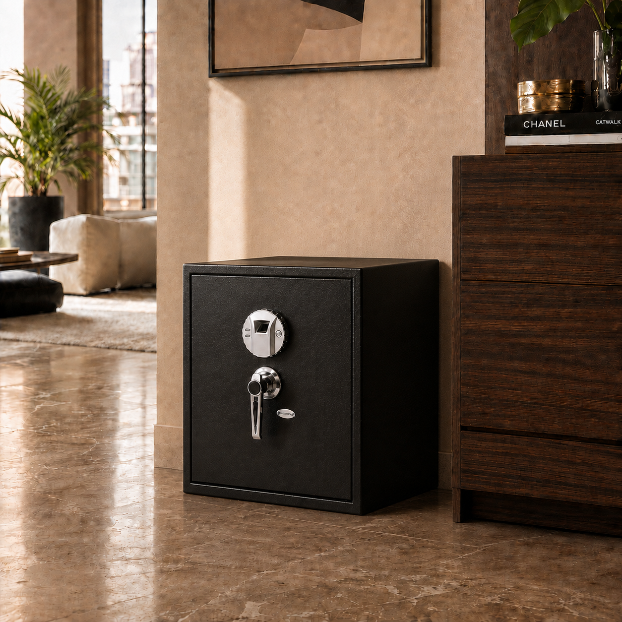 Barska Biometric Fingerprint, Fireproof Safe
